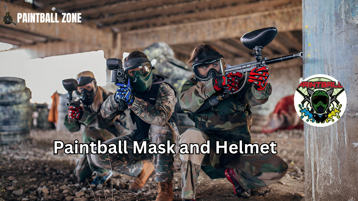 Paintball Mask and Helmet