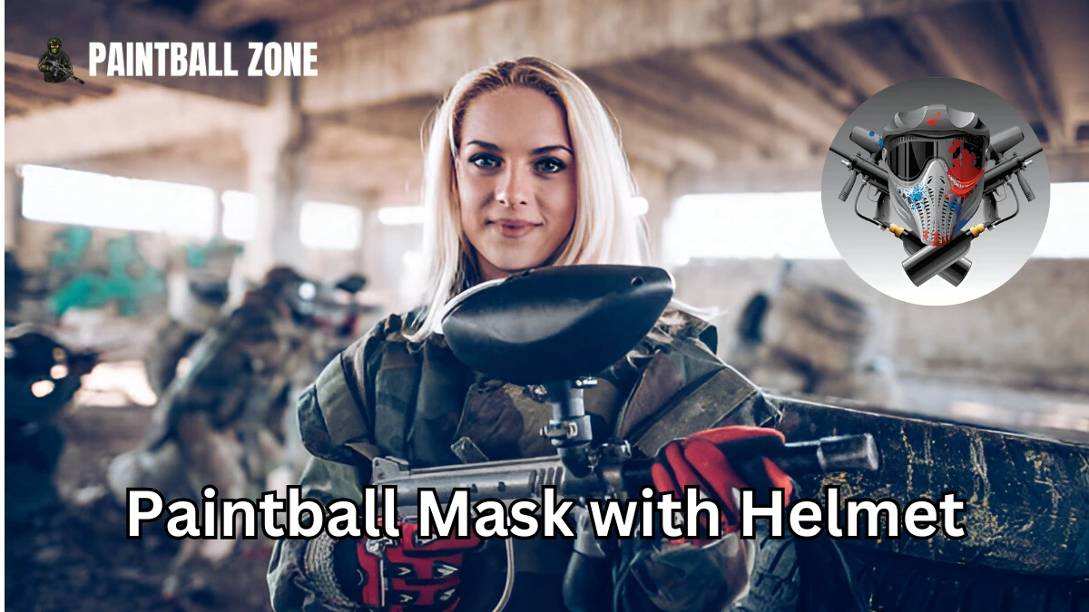 Paintball Mask with Helmet