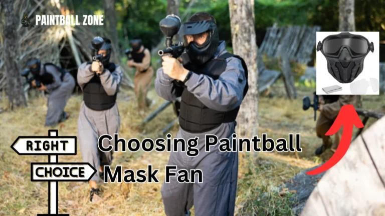 paintball mask fan