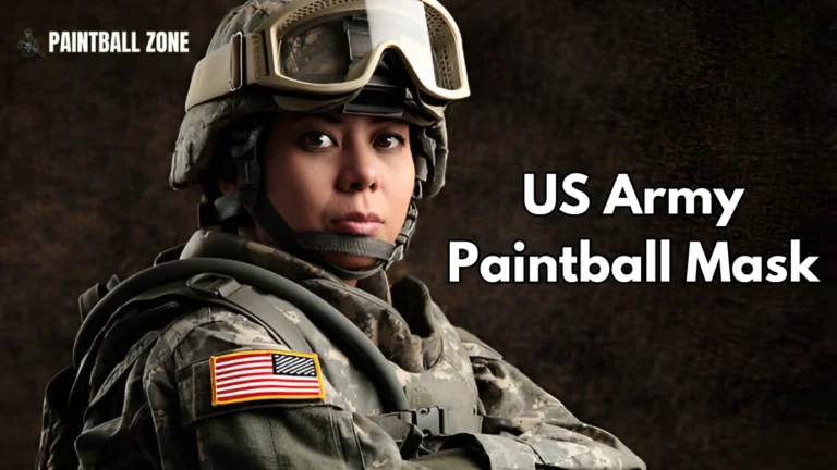 US Army paintball mask for ultimate protection and tactical style.