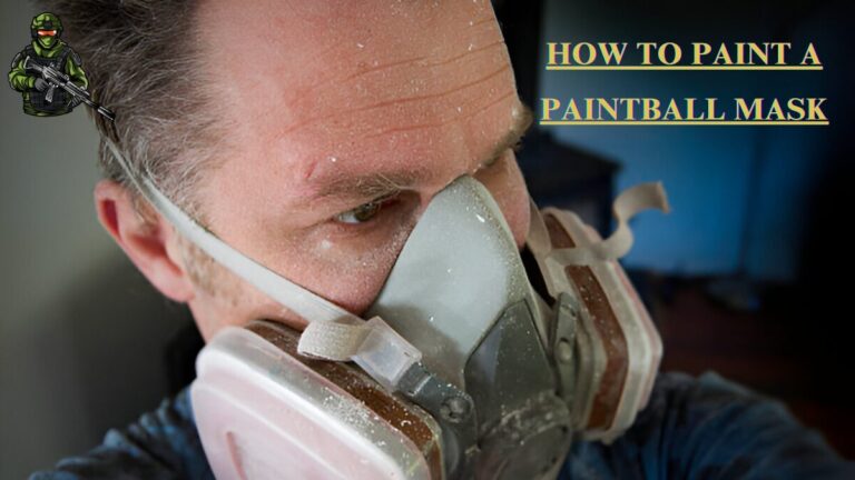 How to Paint a Paintball Mask