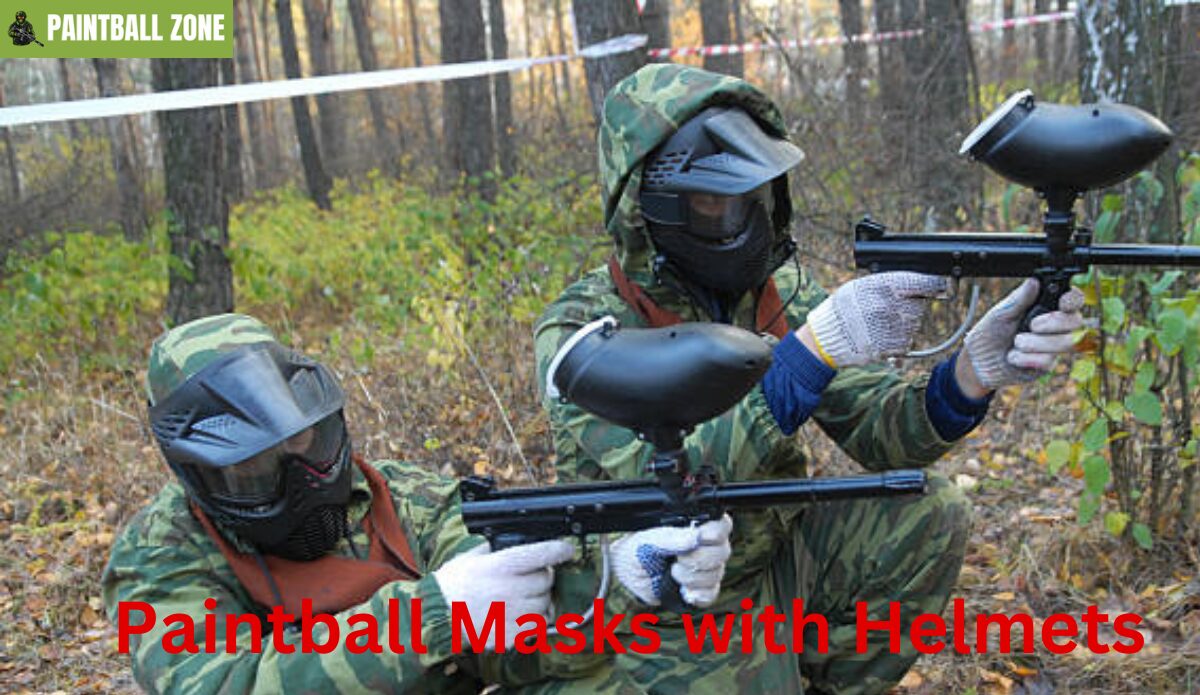 Paintball Masks with Helmets