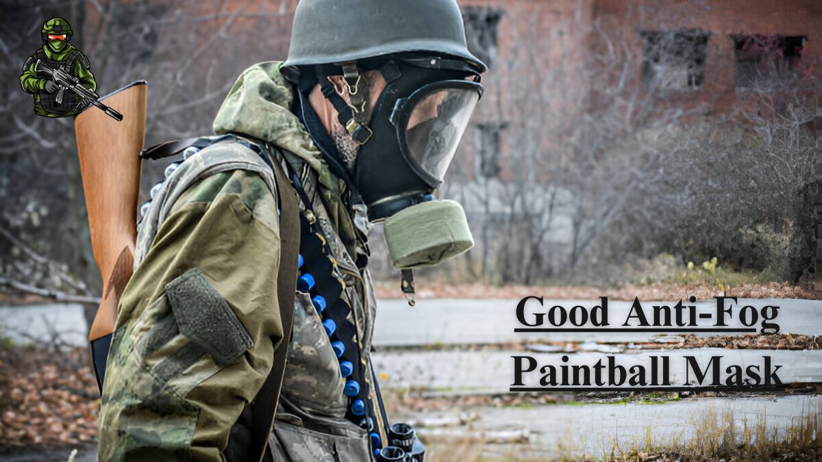 Good Anti-Fog Paintball Mask