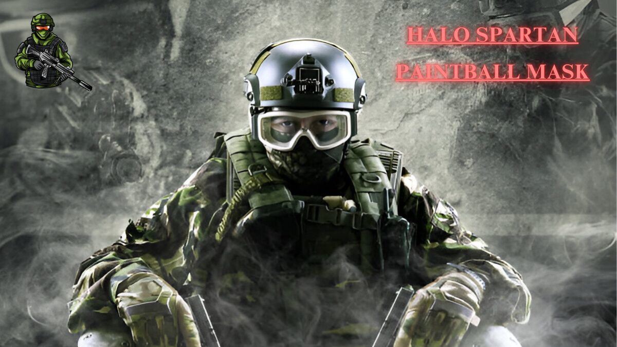 halo spartan paintball mask