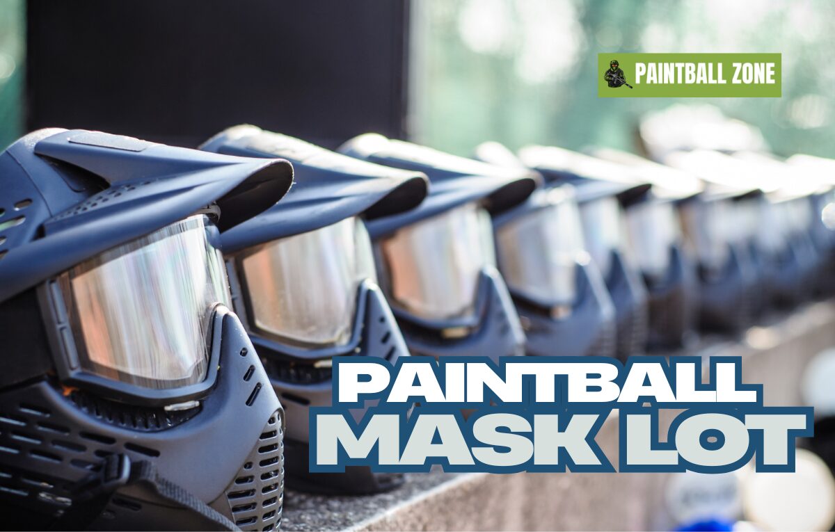 paintball mask lot