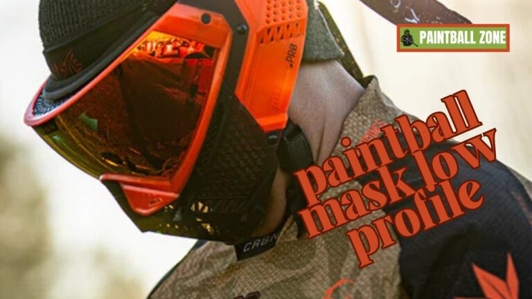 paintball mask low profile