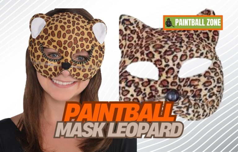 paintball mask leopard