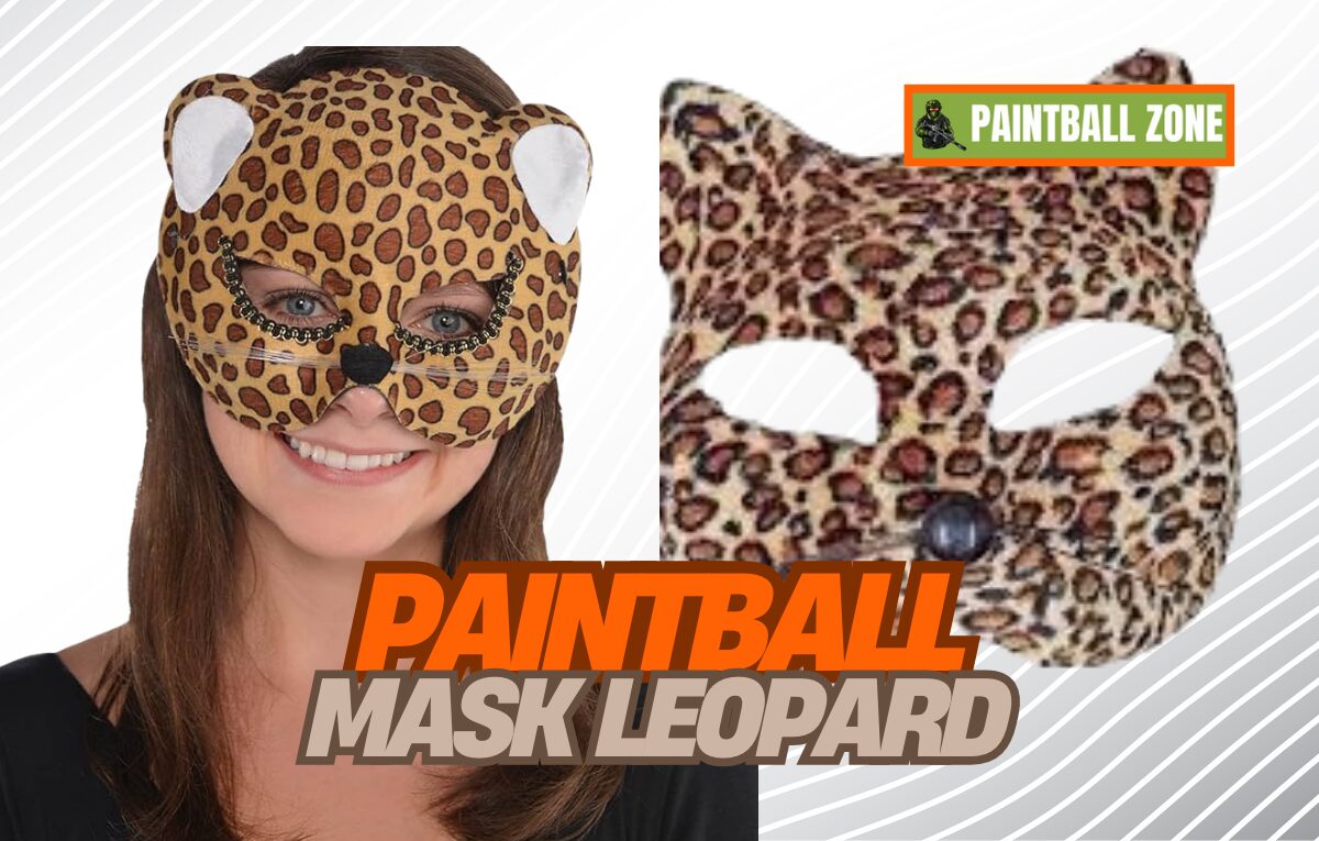 paintball mask leopard