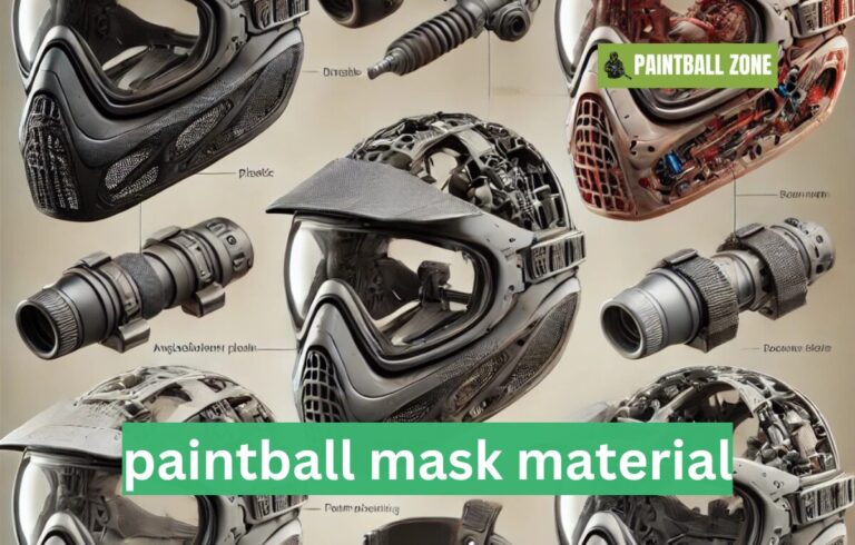 paintball mask material