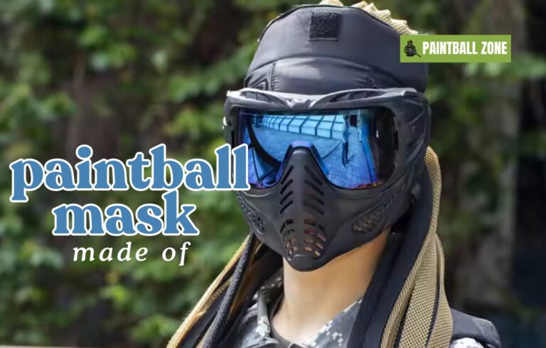 paintball mask made of