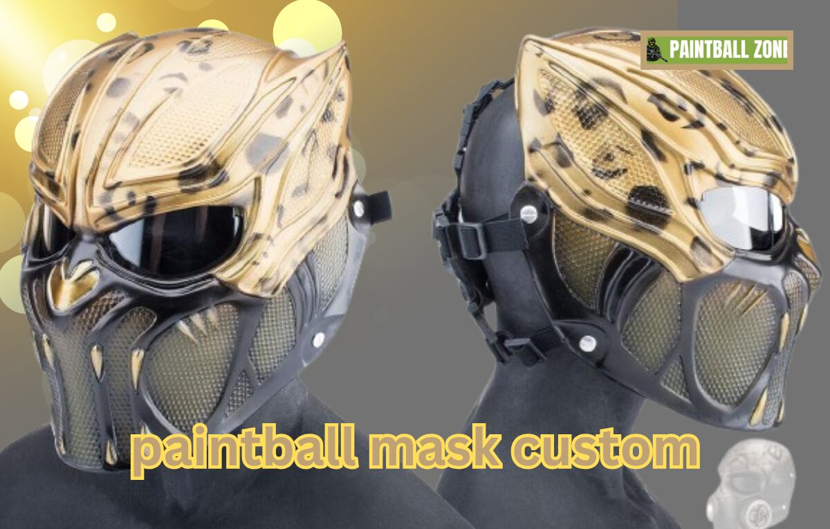 paintball mask custom