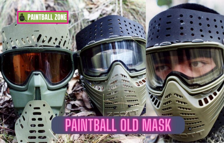 paintball old mask